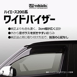 (C-BDDV) UI Vehicle (ユーアイビークル) TOYOTA HIACE (200) Wide Visor [1900004691]