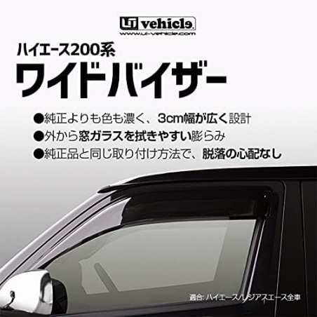 (C-BDDV) UI Vehicle (ユーアイビークル) TOYOTA 豐田 HIACE (200) 闊雨檔  [1900004691]