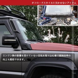 (C-BDPA)  VULCANS (ヴァルカンズ) SUZUKI JIMNY (JB74W) Snorkel Kit [CPS5048]