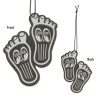 (CC-AF) MOONEYES Barefoot Gas Pedal Air Freshener [MGA003BK]