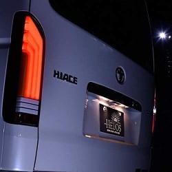 (CC-LTL) Helios TOYOTA HIACE (200) Wide SUN LED Fiber Full Beam Tail Lamp [hs-00045-clrd]