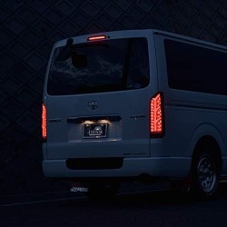 (CC-LTL) Helios TOYOTA 豐田 HIACE (200) Euro Beam LED 光纖尾燈 [hs-00038]