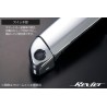 (C-BDO) Revier (レヴィーア) TOYOTA HIACE Interchangeable Outside Door Handle, Black Chrome [‎oh-ty3218-4d]