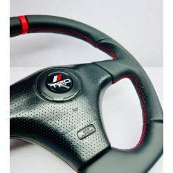 (CC-SW) TRD (ティーアールディー) TOYOTA MR-2 SPYDER, CELICA, Supra MK4 (JZA80) Flat Bottom Steering Wheel [921771]