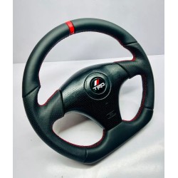 (CC-SW) TRD (ティーアールディー) TOYOTA MR-2 SPYDER, CELICA, Supra MK4 (JZA80) Flat Bottom Steering Wheel [921771]