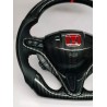 (CC-SW) TRD (ティーアールディー) TOYOTA CIVIC FD2/FN2 Flat Bottom Steering Wheel, Carbon Fiber [93813862]