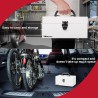 (GG-TB) P.I.T Portable Removable Tray Heavy Steel Tool Box with Metal Latch Closure [Alloy Steel-WH]