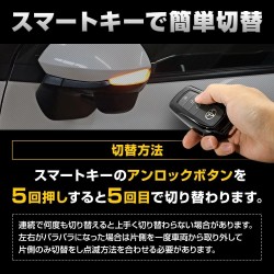 (CC-LTS) SHARE×STYLE (シェアスタイル) TOYOTA NOAH VOXY (80) LED Flowing Door Mirror Turn Signal [to-novo06-li0401-tw]