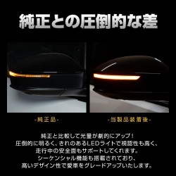 (CC-LTS) SHARE×STYLE (シェアスタイル) TOYOTA PRIUS (60) LED Flowing Door Mirror Turn Signal [to-pri13-li04001]