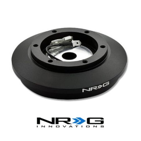 (CC-SWHA) NRG Innovations Steering Wheel Ball Bearing Racing Short Hub Adapter, 6 Hole [SRK-121H]