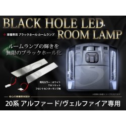 (CC-LRL) AP TOYOTA ALPHARD VELLFIRE (20) LED Indoor Black Hole [8148WH]