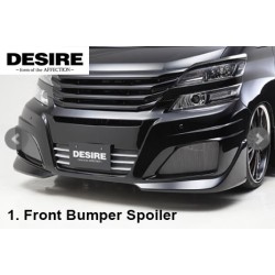 (C-BDBK) AFFECTION (アフェクション) TOYOTA 豐田 VELLFIRE (20前後期) DESIRE BUMPER MODEL 包圍套件