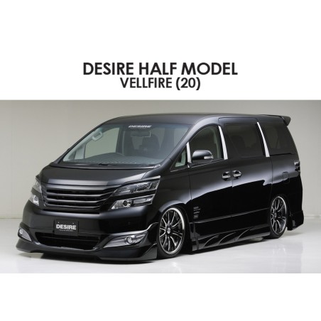 (C-BDBK) AFFECTION (アフェクション) TOYOTA VELLFIRE (20 Early) DESIRE HALF MODEL Body Kit