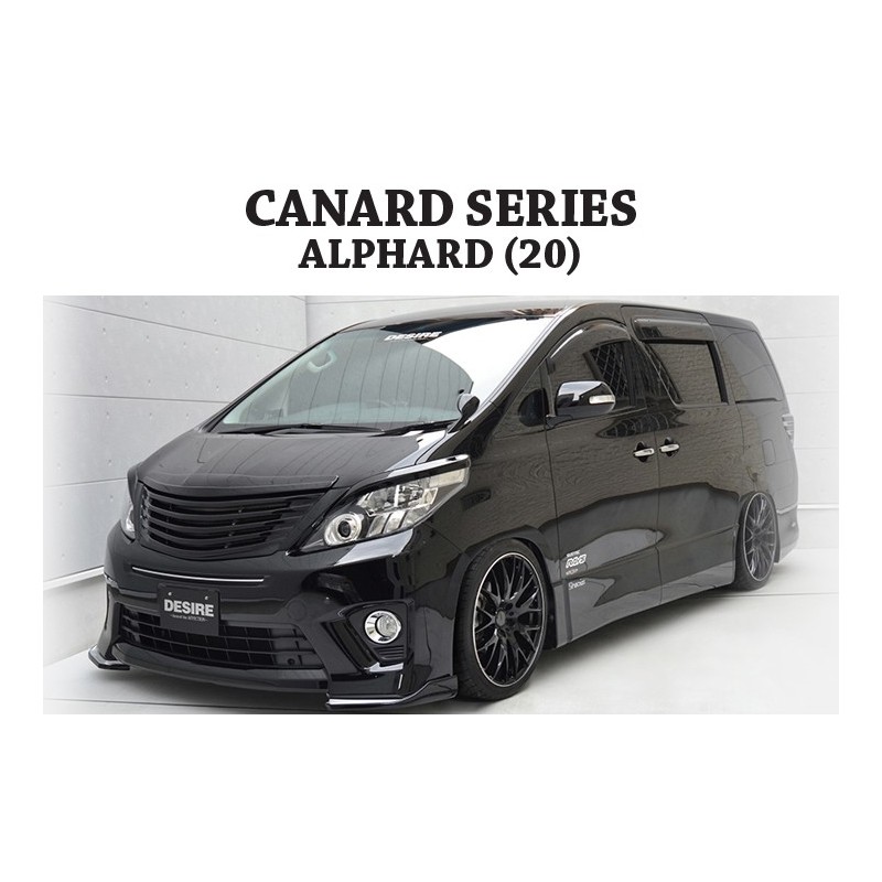 (C-BDBK) AFFECTION (アフェクション) TOYOTA 豐田 ALPHARD (20後) CANARD SERIES 包圍套件