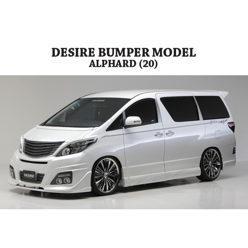 (C-BDBK) AFFECTION (アフェクション) TOYOTA ALPHARD (20) DESIRE BUMPER MODEL Body Kit