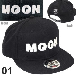 (G-AP-CH) MOON Wool Flat Visor Cap [CM115]