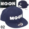 (G-AP-CH) MOON Wool Flat Visor Cap [CM115]