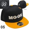 (G-AP-CH) MOON Wool Flat Visor Cap [CM115]