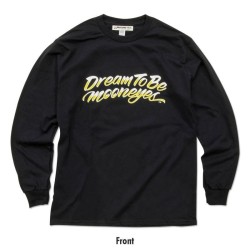 (G-AP-TLS) Dream To Be MOONEYES Long Sleeve T-Shirt [TML898BK]