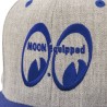 (G-AP-AP) MOON Equipped Eyeshape Wool Flat Visor Cap 帽 [MQC051]