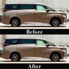 (C-BDTE) SHARE×STYLE TOYOTA ALPHARD VELLFIRE (40) Exclusive Window Molds, 4p [to-alvl07-me0205-si]