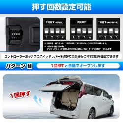 (CC-EL0) field Total Produce TOYOTA ALPHARD VELLFIRE (30) Power Tailgate Open Kit [FLD1934]