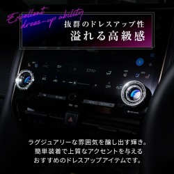 (C-BDTI) SHARE×STYLE TOYOTA 豐田 ALPHARD VELLFIRE (40) 空調旋鈕蓋, 2