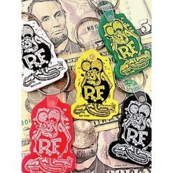 (GG-KC) Rat Fink Soft Rubber Key Ring [RKF020]