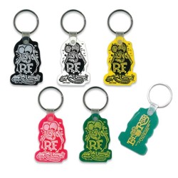 (GG-KC) Rat Fink Soft Rubber Key Ring [RKF020]