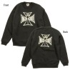 (G-AP-SW) MOON Equipped Iron Cross Sweatshirt [MQS008]