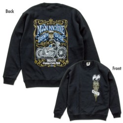 (G-AP-SW) MOON Machine Sweatshirt [MQS180BK]