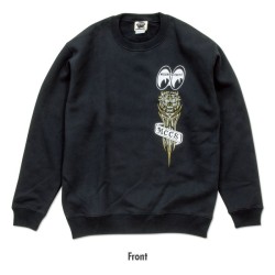 (G-AP-SW) MOON Machine Sweatshirt [MQS180BK]