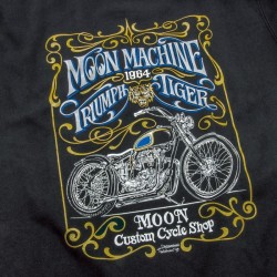 (G-AP-SW) MOON Machine Sweatshirt [MQS180BK]