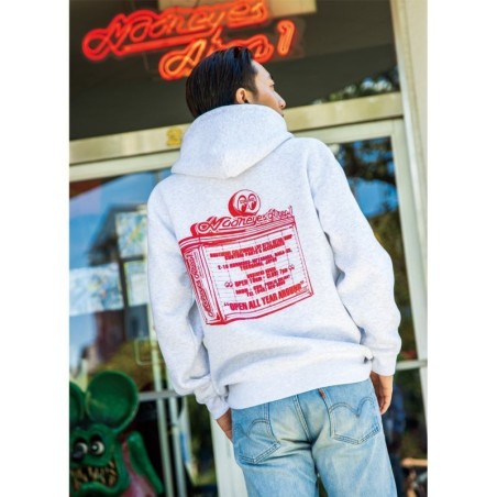 (G-AP-SW) MOONEYES Area-1 Marquee Sign Pullover Hoodie [SM867]