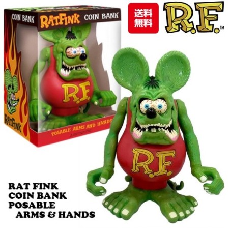 (G-TOY) Rat Fink 超大硬幣 Figure