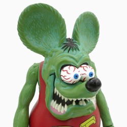 (G-TOY) Rat Fink Figure Extra Large Coin Bank [stp-fk-rfcbpah]