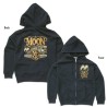 (G-AP-CJ) MOON Custom Cycle Shop Zip Hoodie [MQS152BK]