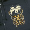 (G-AP-CJ) MOON Custom Cycle Shop Zip Hoodie [MQS152BK]