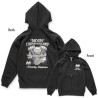 (G-AP-CJ) MOON Custom Cycle Shop Panhead Zip Hoodie [MQS179BK]