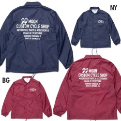 (G-AP-CJ) MOON Custom Cycle Shop Coach Jacket [MQW039]