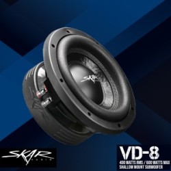 (C-AV-SW) Skar Audio VD Series 8" 600 Watt Max Power Car Subwoofer [‎VD-8]