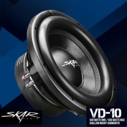 (C-AV-SW) Skar Audio VD Series 10" 800 Watt Max Power Car Subwoofer 重低音[‎VD-10]