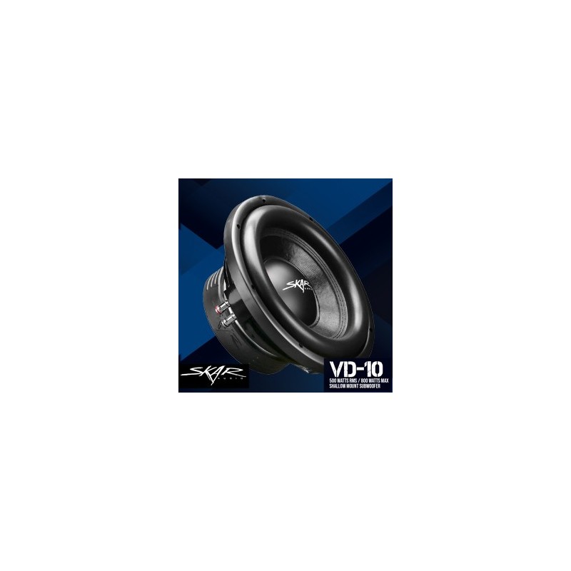 (C-AV-SW) Skar Audio VD Series 10" 800 Watt Max Power Car Subwoofer [‎VD-10]