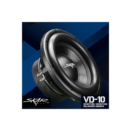 (C-AV-SW) Skar Audio VD Series 10" 800 Watt Max Power Car Subwoofer [‎VD-10]