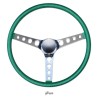 (CC-SW) MOONEYES ORIGINAL California Metal Flake "Finger Grip" Steering Wheel (15") [GS290FG]