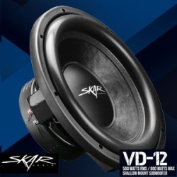 (C-AV-SW) Skar Audio VD Series 12" 800 Watt Max Power Car Subwoofer [‎VD-12]