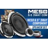 (C-AV-SP) CT Sounds Meso 6.5” 3Way 500 Watt Premium Component 喇叭套裝