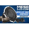 (C-AV-SP) CT Sounds Meso 5.25” 2Way 240 Watt Premium Component 喇叭套裝