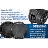 (C-AV-SP) CT Sounds Meso 5.25” 2Way 240 Watt Premium Component Car Speaker Set