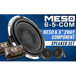 (C-AV-SP) CT Sounds Meso 6.5” 2Way 320 Watt Premium Component Car Speaker Set